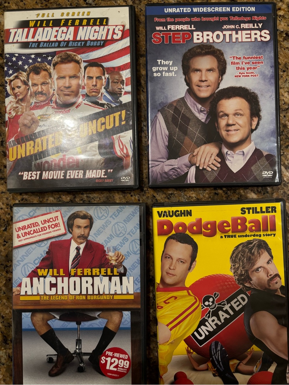 Collection DVD Bundle Set - 4 Movies